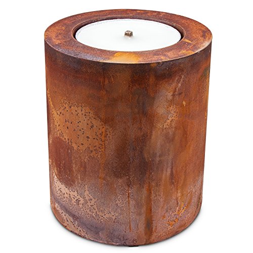Scheulen Metall Zylinder Rost inkl. Flammschale Ø 26 cm/30 cm