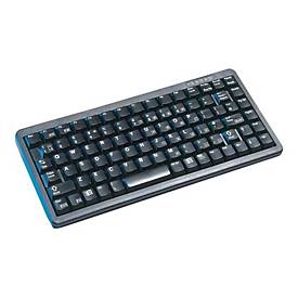 CHERRY Compact-Keyboard G84-4100 - Tastatur - Französisch - Schwarz