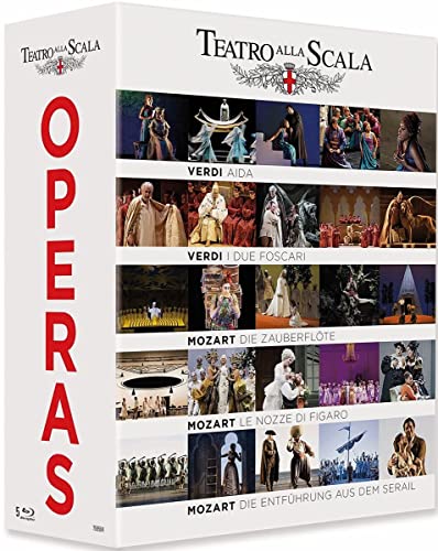 Teatro alla Scala Opera Box [Live recordings from Salzburg Festival 2015 -2018] [Blu-ray]