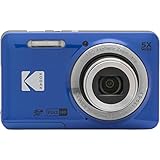 KODAK Pixpro FZ55-16 Megapixel Digitalkamera, 5X optischer Zoom, 2.7 LCD, optischer Bildstabilisator, 720p Full HD-Video, Lithium-Ionen - Blau