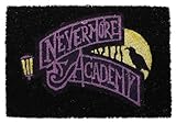 SD TOYS - Fußmatte Nevermore Academy de Wednesday - Kokosfaser und PVC 60 x 40 cm