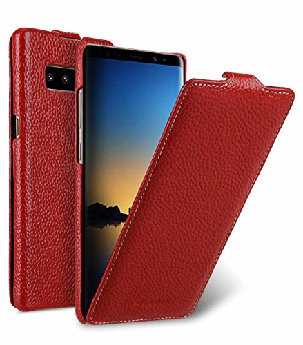 Melkco Jacka Type Handy Schutzhülle für Samsung Galaxy Note 8, Rot