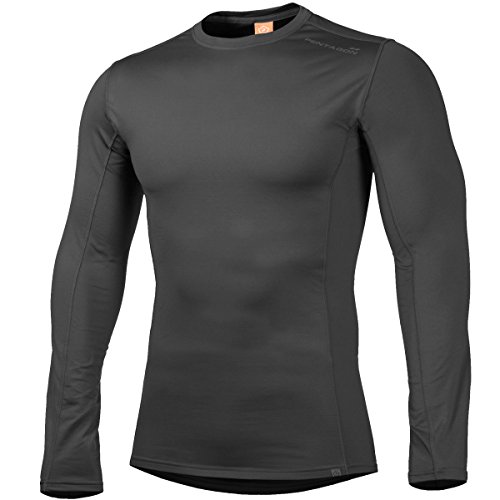 Pentagon Herren Pindos 2.0 Thermische Shirt Schwarz Größe XL