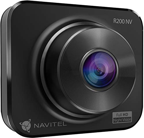 Navitel R200NV Dashcam 1080P Full HD DVR Autokamera 2 Zoll Bildschirm 140° Weitwinkel (G-Sensor, Night Vision, Park-Modus, Loop-Aufnahme, Bewegungserkennung) inkl. 12 Monate Gratis Navigations App