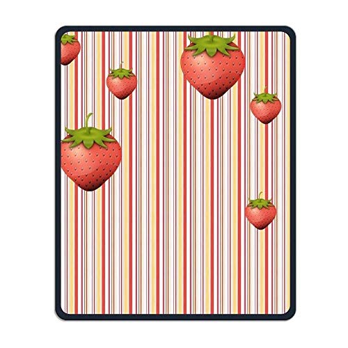 Präzise Nähte und dauerhafte, Gemischte, Erdbeeren, Obst Individuell Bedruckte Mousepads Wasserdichte Maske und Anti - Rutsch - Basis als Büro Games - Forschung - Mousepad