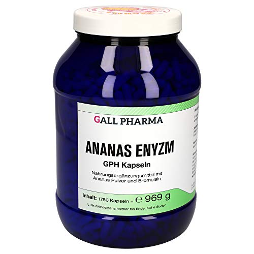 Gall Pharma Ananas Enzym GPH Kapseln, 1750 Kapseln