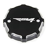 Für Aprilia RSV4 2009-2014 Motorrad Vorderrad Bremsflüssigkeitsbehälter Abdeckkappe (Color : Black)