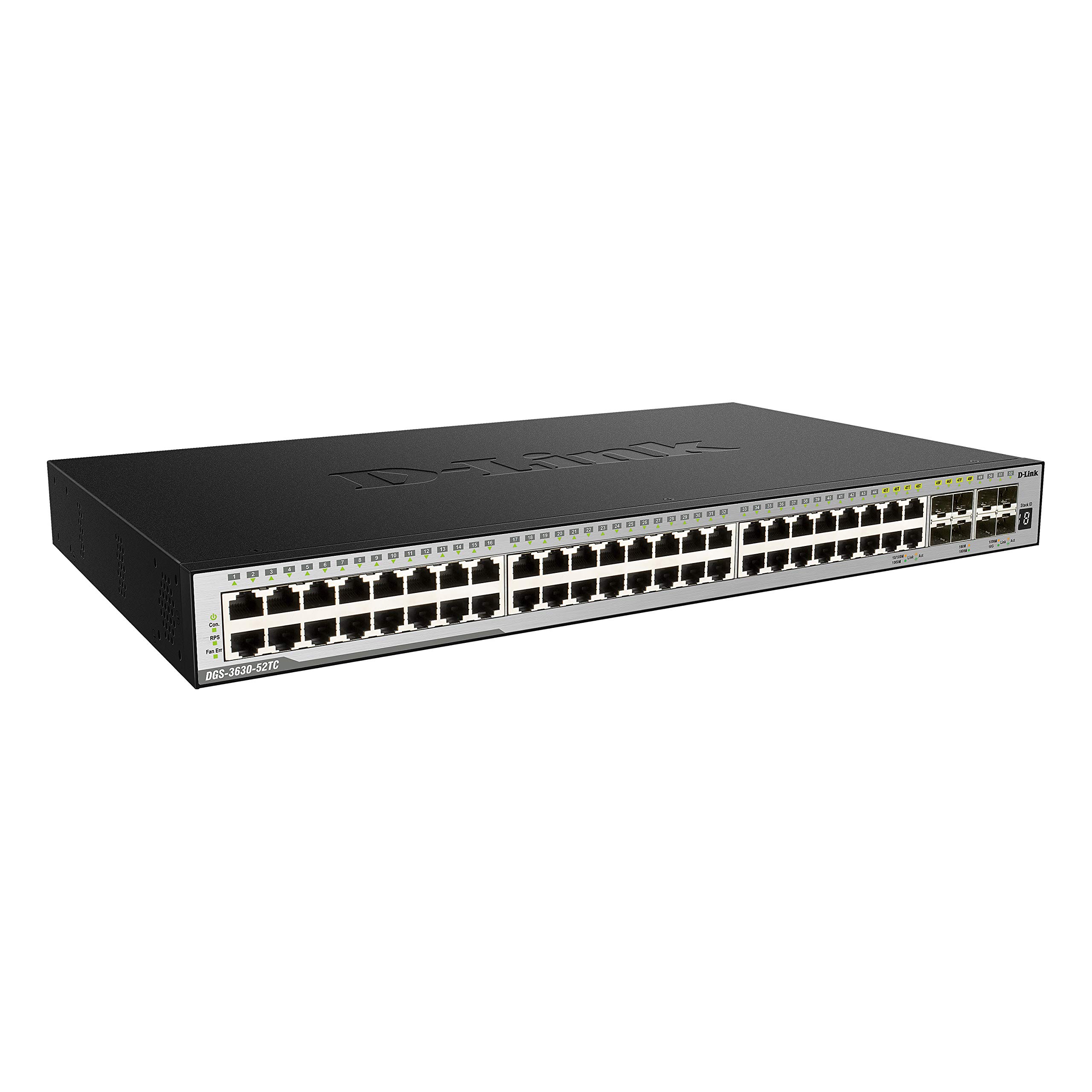 D-Link DGS-3630-52TC/SI 52-Port Gigabit Stack Switch schwarz