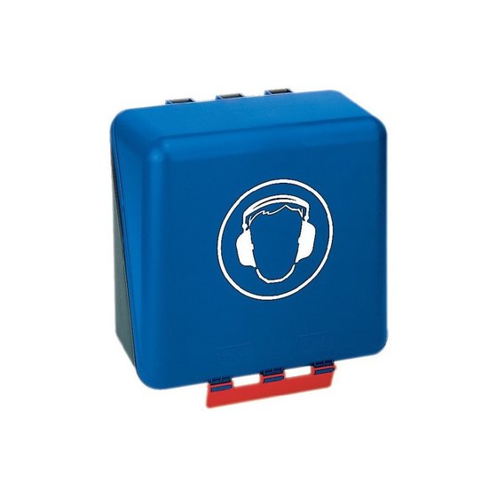SecuBox Midi blau "Gehörschutz" - Aufbewahrung für PSA