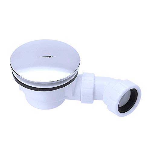 Design Ablaufgarnitur AL02 für Duschtasse mit Ablaufloch von Durchmesser 90mm Geruchsverschluss Abfluss ca 50mm