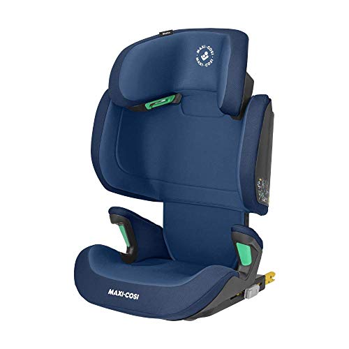 Maxi-Cosi Morion i-Size, mitwachsender Kindersitz mit ISOFIX, Gruppe 2/3 Autositz (ca. 100-150 cm / 15-36 kg), nutzbar ab ca. 3,5 Jahre bis ca. 12 Jahre, Basic Blue
