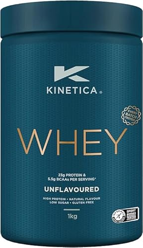 Kinetica Whey Protein Powder, 76 Portionen, Geschmacksneutral, 1 kg