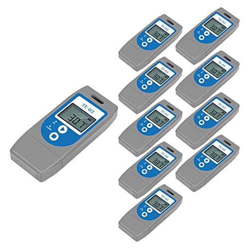 USB-Temperatur-Datenlogger-Recorder, 5 32000 Punkte, hohe Genauigkeit, Industrietemperatur, LCD-Bildschirm, Erzeugung von PDF, Windows, Mac-Software (10)