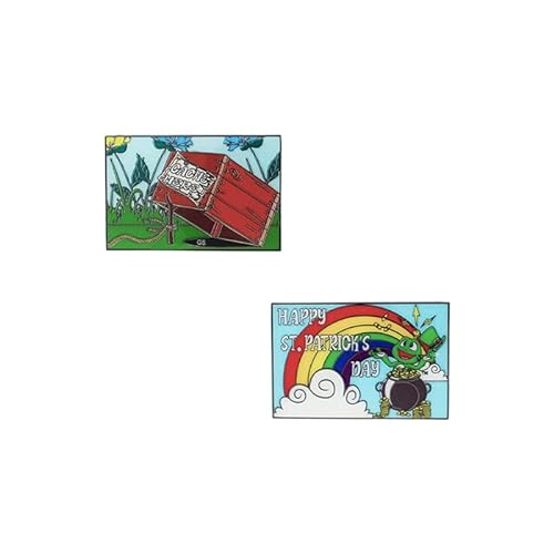 geo-versand Cache at The End of The Rainbow Geocoin Saint Patricks Day Geocaching Trackable
