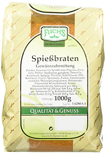 Fuchs Spießbraten Würzmischung, 2er Pack (2 x 1 kg)