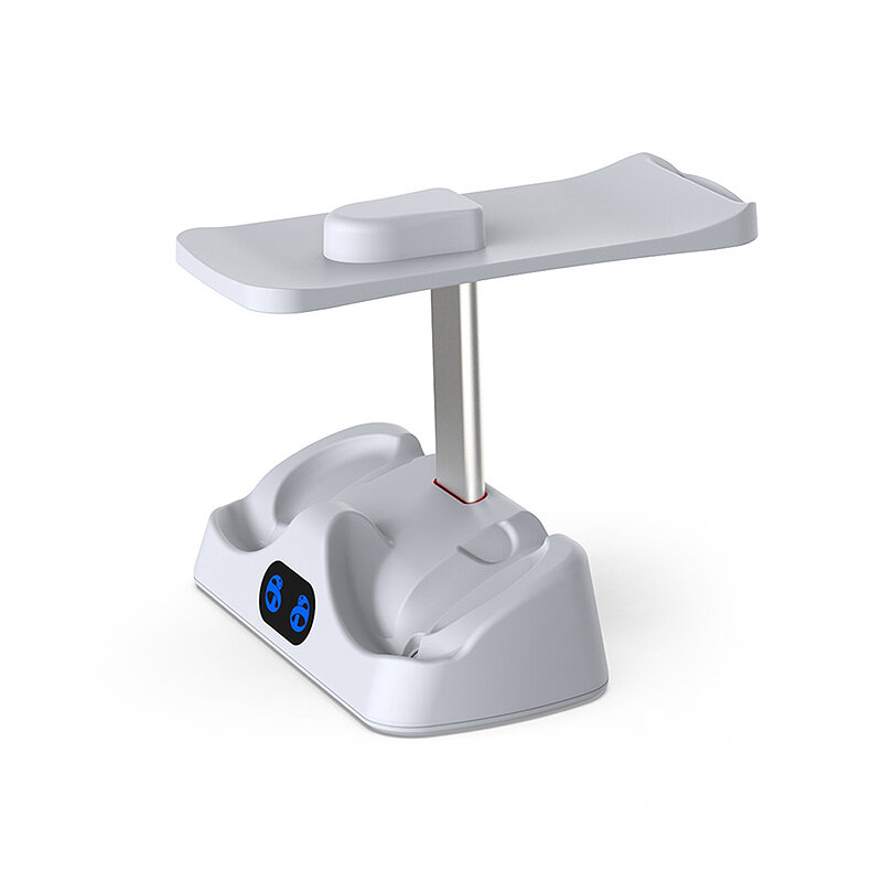DOBE für PS5 VR2 Ladestation mit Display-Licht, Game-Controller, Brille, Ladegerät, Stroage-Ständer