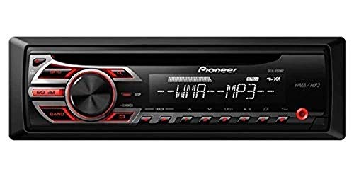 Pioneer DEH-150MP CD-Tuner (Direkt Front AUX-IN, 4x 50 Watt, Displaybeleuchtung weiß, Tastaturbeleuchtung rot)