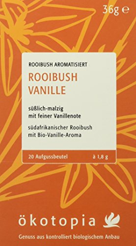 Ökotopia Rooibush Vanille, 8er Pack (8 x 40 g)