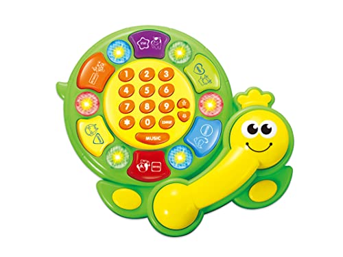 Teorema 67292 - Elektronische Tastatur mit Lumachina, Erste Kindheit für Kinder, mit 6 Funktionen Plus 1 Bonus, mit Soundeffekten, Lernen Sie Zahlen und Wörter auf Englisch
