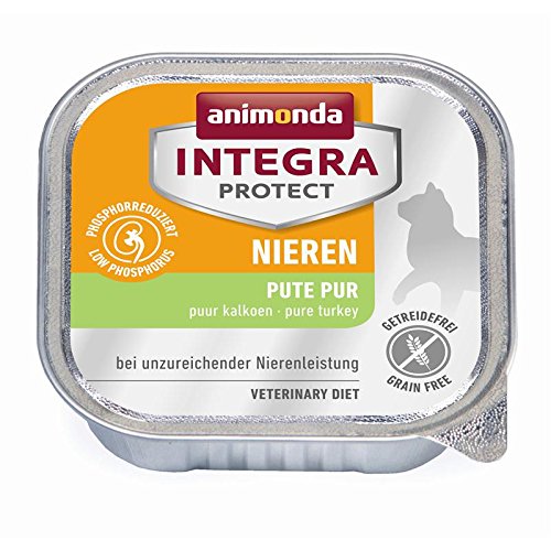 Animonda Cat Schale Integra Protect Niere mit Pute 100g - Sie erhalten 16 Packung/en; Packungsinhalt 100 g