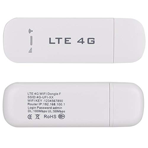 USB WiFi Dongle Adapter, 4G LTE Tragbarer USB Netzwerkadapter Drahtloser WiFi Hotspot Router Modem Stick