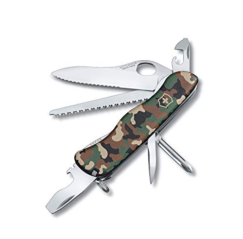 Victorinox Taschenmesser Trailmaster (12 Funktionen, Einhand Feststellklinge, Holzsäge) camouflage
