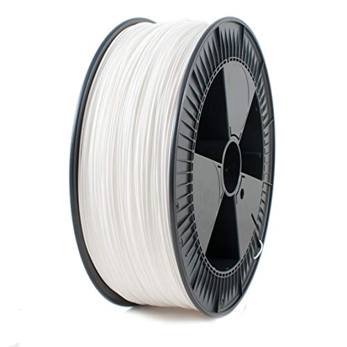 ICE FILAMENTS, ABS Filament, 3D Drucker Filament, 1.75mm, 2.3kg, Wondrous White (Weiß)