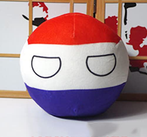 20 cm Polandball Plüschpuppen, Countryball UDSSR Usa Country Ball Stofftier, Anime Plüschkissen, Geburtstagsgeschenke Für Jungen Mädchen Niederlande