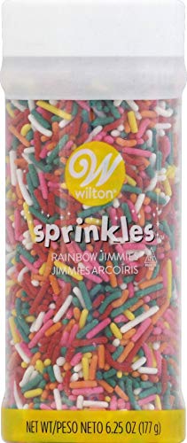 Jimmies Sprinkles 6.25oz-Rainbow