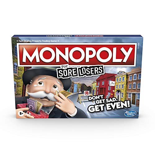 Monopoly for Sore Losers Brettspiel für Spieler ab 8 Jahren, das Spiel, bei dem es Sich auszahlt, um zu verlieren (englische Version)