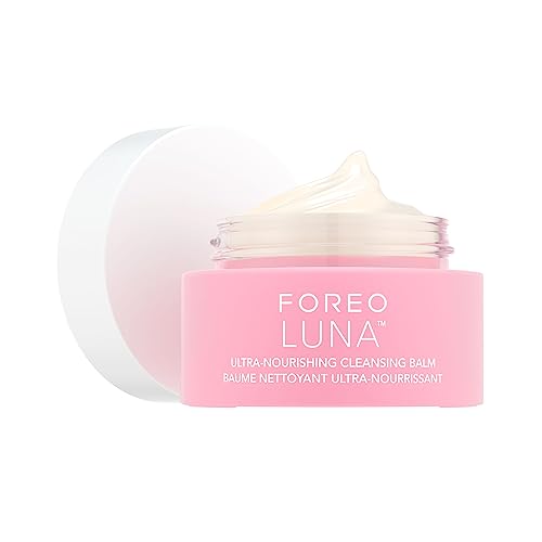 FOREO LUNA Ultra Nourishing Cleansing Balm - Gentle Make Up Remover - Waterless Face Cleanser - Eye Makeup Remover - Vegan - Cruelty & Fragrance-Free - All Skin Types - 2.5 oz