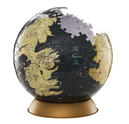 4D Cityscape , 4D Game of Thrones Globe 6 inch , Puzzle , Ages 8+ , 1 Players