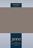Janine 5001 Topper-Spannbetttuch Elastic 90/190 bis 120/200 cm Taupe Fb. 57