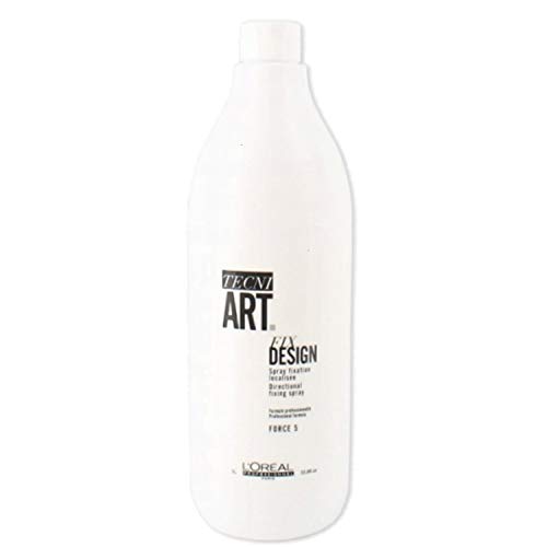 L'Oréal Professionnel TecniART Fix Design, Directional fixing spray Vapo-Haarspray, Haltegrad 5, Nachfüllflasche, 1000 ml