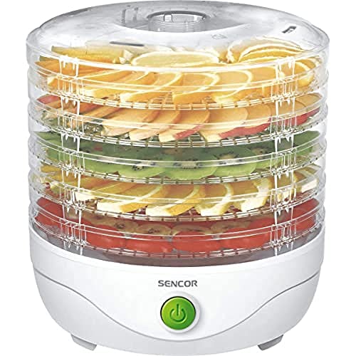 Sencor SFD 750 WH - Lebensmitteltrockner - 250 W - 23 cm - 5 Trockentabletten