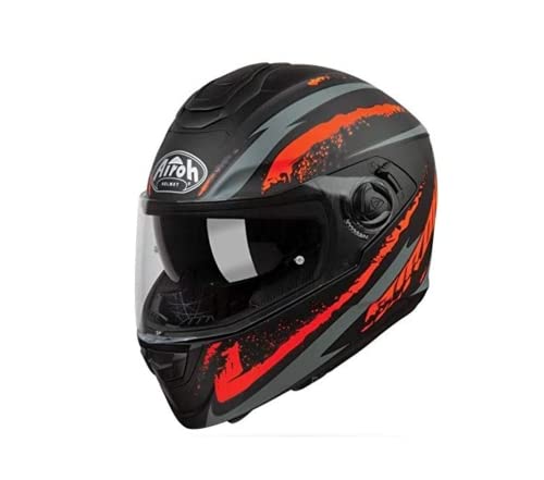 Airoh Herren ST3LO32 Helmet, Orange