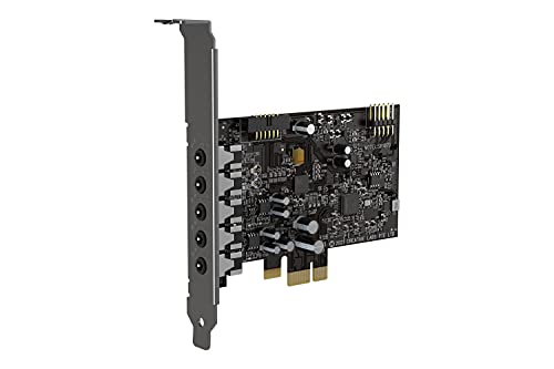 Creative Sound Blaster Audigy Fx V2 Upgradable Hi-res Interne PCI-e Soundkarte mit 5.1 diskreter und virtueller Surround, Scout-Modus, SmartComms Kit für PC