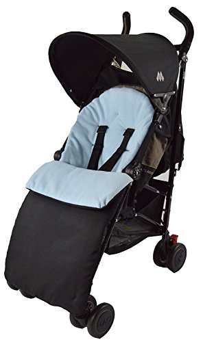 Chicco Fußsack/COSY TOES kompatibel mit Urban London Echo Mehrweg-Lite Way Blau