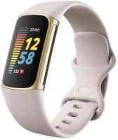 Fitbit Charge 5 Fitness Tracker, Weiß/Gold