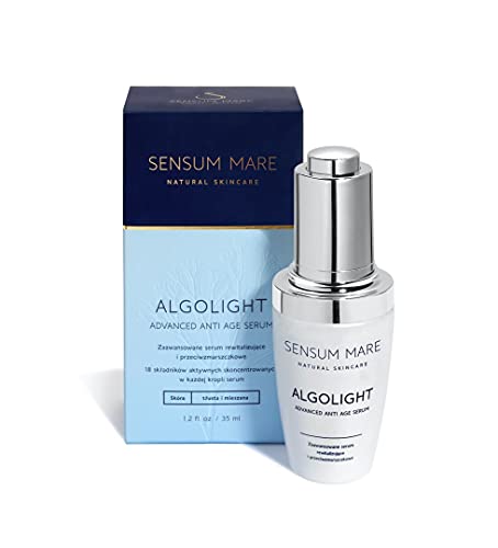 Sensum Mare, Algolight, Serum für fettige Haut, Gesicht, Anti-Falten, Anti-Aging, Revitalisierung, Talgkontrolle, 35 ml