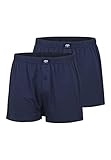Ceceba Herren Boxershorts Shorts, 2er Pack, Blau (midnight blue 6979), 7X-Large (Herstellergröße: 16)