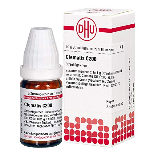 DHU Clematis C200 Streukügelchen, 10 g Globuli