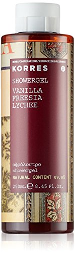 Korres VANILLA /FREESIA /LYCHEE Duschgel, 1er Pack (1 x 250 ml)