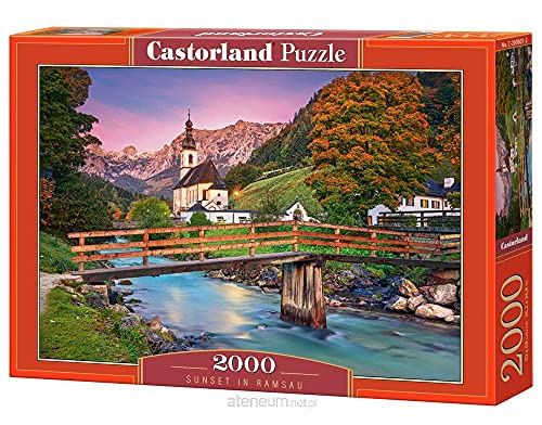 Castorland 200801, Sonnenuntergang in Ramsau, 2000-teiliges Puzzle…