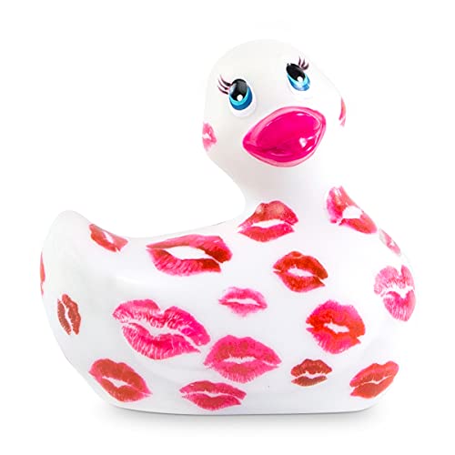 Big Teaze Toys I Rub My Duckie 2,0 Romantisch - Weiß/Pink, 116 g, weiß mit küssen, 7.6 x 5 x 7.6 cm