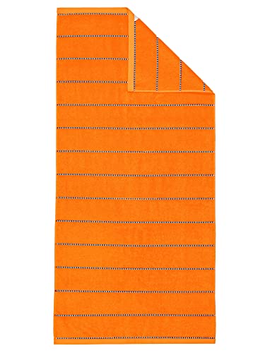 Esprit Box Stripes Duschtuch 67 x 140 cm Mandarin