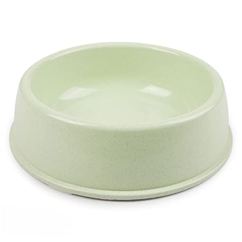 Pet Bowl Pet Dog Food oder Water Feeding Bowl (Color : Green, Size : M)