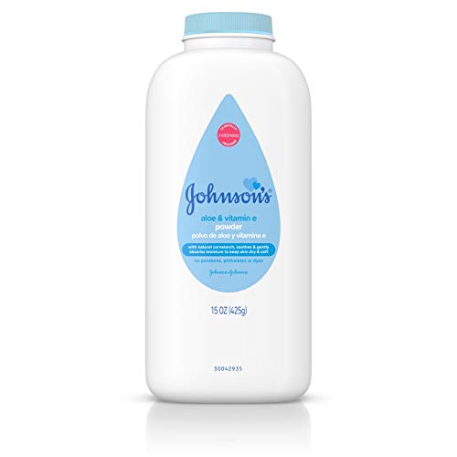 Johnson & Johnson Baby Powder Pure Cornstarch with Aloe & Vitamin-E 445 ml (Babypflege Körperpflege )