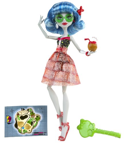 Monster High Ghoulia Yelps Beach Puppe Mattel W9181 Strand
