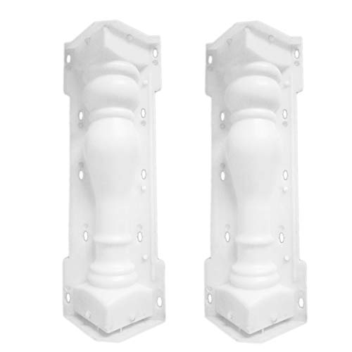 Melitt 60 x 14 cm Römische Säulenform Balkon Pool Zaun Zement Geländer Gips Betonform Säulenform Schutzschiene